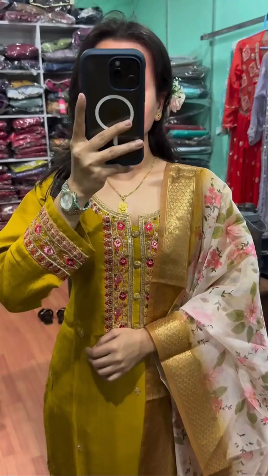 AD 164 Yellow Color Chinon Silk Embroidery Work Sharara Suit Casual, Wedding, Party, Festive, Events Etc. Expected Delivery 4-6 Working Days @1949/- | Jump Suits, Salwar suit, Designer Suits, Casual Suits, Creative suits, Palazzo Suits, Party Wear Suits, Patiala Suits, Straight Suits