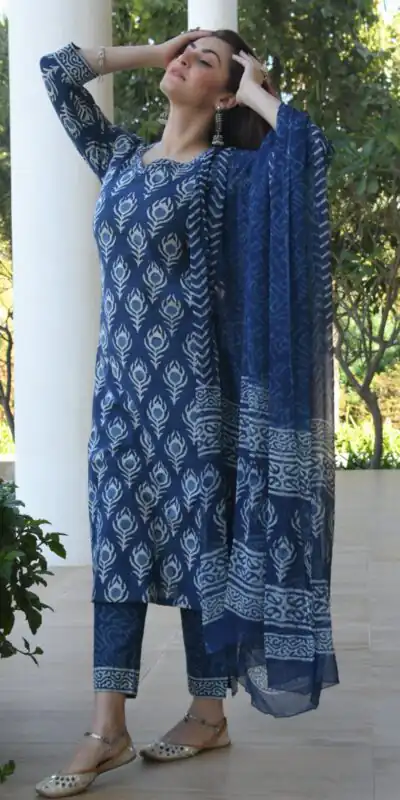 DDH INDIGO Blue Color Viscose Rayon Printed Work Kurti Casual, Party, Wedding, Festive, Events Etc. Expected Delivery 4-6 Working Days @1549/- | Kurti, Bollywood Kurti, Creative Kurtis, Designer Kurti, Party Wear Kurti, Selfie Kurti