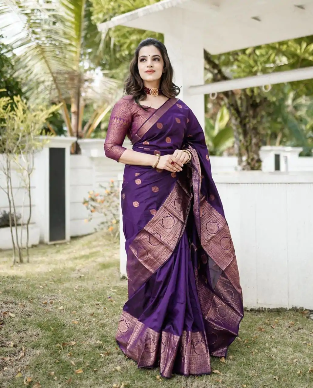 ES 8163 Royal Blue Color Soft Lichi Silk Butti Work Saree Casual, Wedding, Party, Festive, Events Etc. Expected Delivery 4-6 Working Days @1399/- | Sarees, Bollywood Sarees, Creative Sarees, Designer Sarees, Embroidered Sarees, Ethnic Saree, Modern Digital sarees, Party Wear Sarees