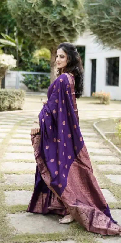 ES 8163 Royal Blue Color Soft Lichi Silk Butti Work Saree Casual, Wedding, Party, Festive, Events Etc. Expected Delivery 4-6 Working Days @1399/- | Sarees, Bollywood Sarees, Creative Sarees, Designer Sarees, Embroidered Sarees, Ethnic Saree, Modern Digital sarees, Party Wear Sarees