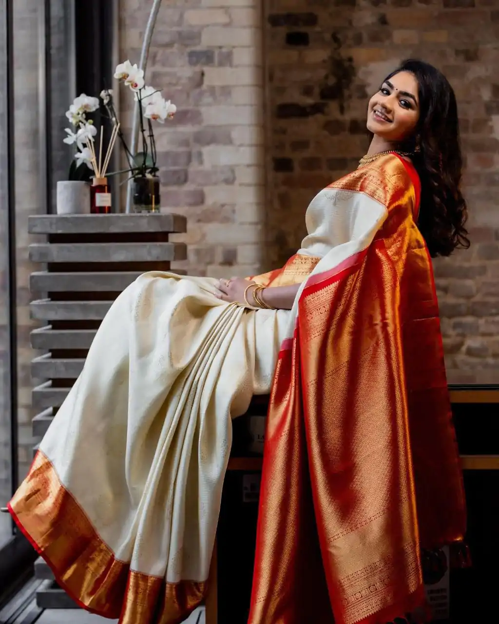 DDF SHRUTI Cream Color Soft Lichi Silk Ordinary Design Rich Pallu Saree Casual, Party Wear, Events, Festivals Expected Delivery 4-6 Working @1499 | Sarees, Bollywood Sarees, Creative Sarees, Designer Sarees, Embroidered Sarees, Ethnic Saree, Modern Digital sarees, Party Wear Sarees