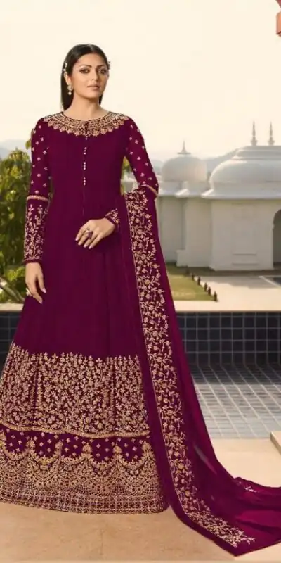 FC LT Nitya 3803 Purple Color Georgette Cording Anarkali Suit Wedding, Party, Festive Expected Delivery 4-6 Working Days  @1899/- | Anarkali Suits, Bollywood Anarkali, Creative-Anarkali, Designer Anarkali, Embroidered Anarkali, Party Wear Anarkali