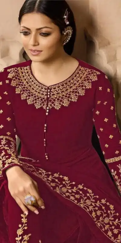 FC LT Nitya 3803 Red Color Georgette Cording Anarkali Suit Wedding, Party, Festive Expected Delivery 4-6 Working Days  @1899/- | Anarkali Suits, Bollywood Anarkali, Creative-Anarkali, Designer Anarkali, Embroidered Anarkali, Party Wear Anarkali