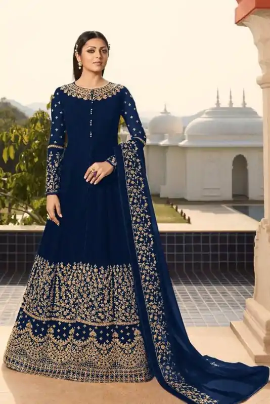 FC LT Nitya 3803 Royal Blue Color Georgette Cording Anarkali Suit Wedding, Party, Festive Expected Delivery 4-6 Working Days  @1899/- | Anarkali Suits, Bollywood Anarkali, Creative-Anarkali, Designer Anarkali, Embroidered Anarkali, Party Wear Anarkali