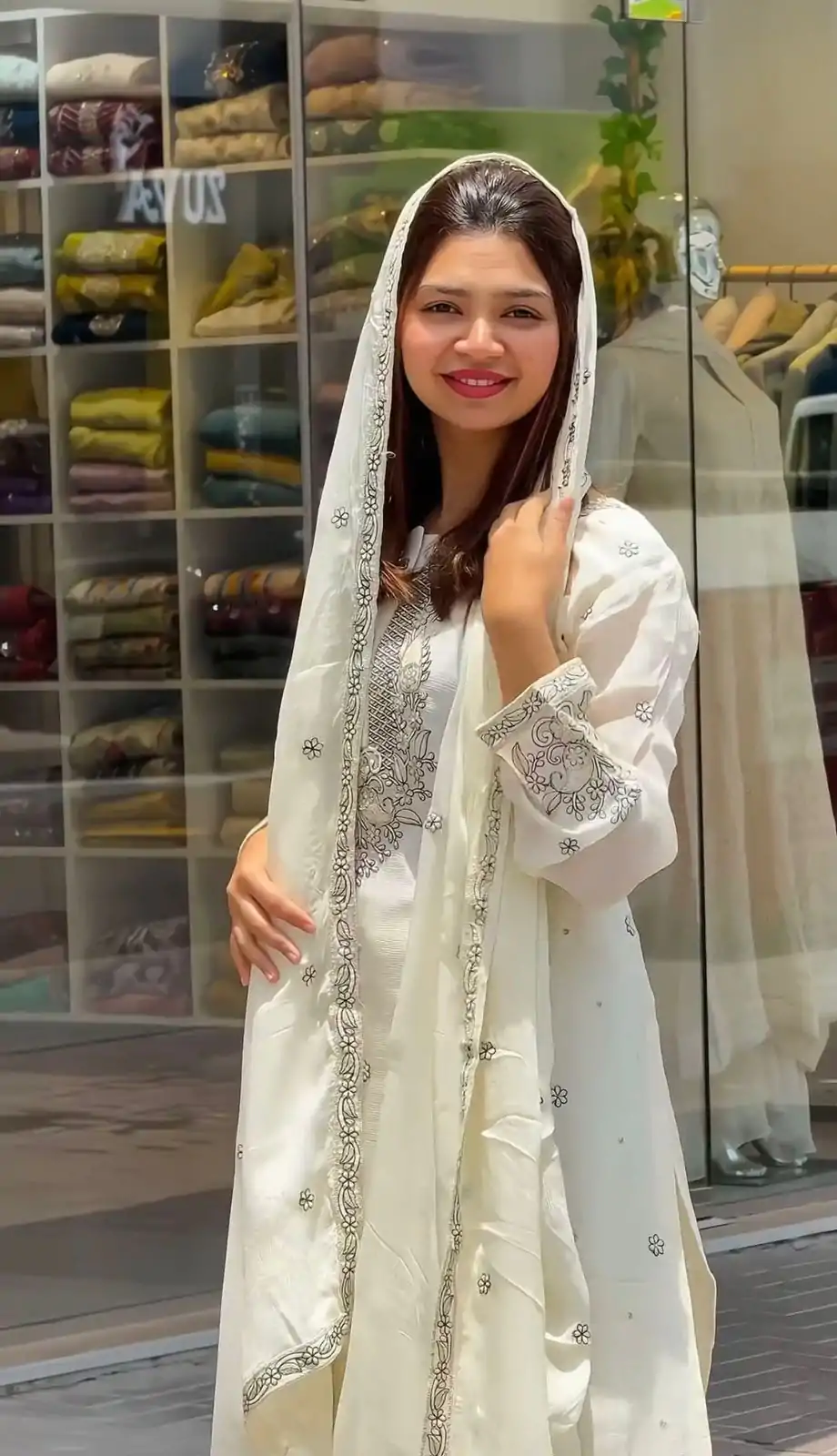 SSR 473 White Color Georgette Embroidery Sequence Salwar Suit Wedding, Party, Festive, Events Expected Delivery 4-6 Working Days @ 2099/- Only | Salwar suit, Designer Suits, Casual Suits, Creative suits, Party Wear Suits, Straight Suits