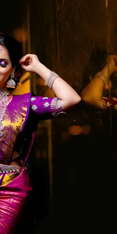 ES 8154 Pink Color Soft Lichi Silk Butti Work Saree Casual, Wedding, Party, Festive, Events Etc. Expected Delivery 4-6 Working Days @1499/- | Sarees, Bollywood Sarees, Creative Sarees, Designer Sarees, Embroidered Sarees, Ethnic Saree, Modern Digital sarees, Party Wear Sarees