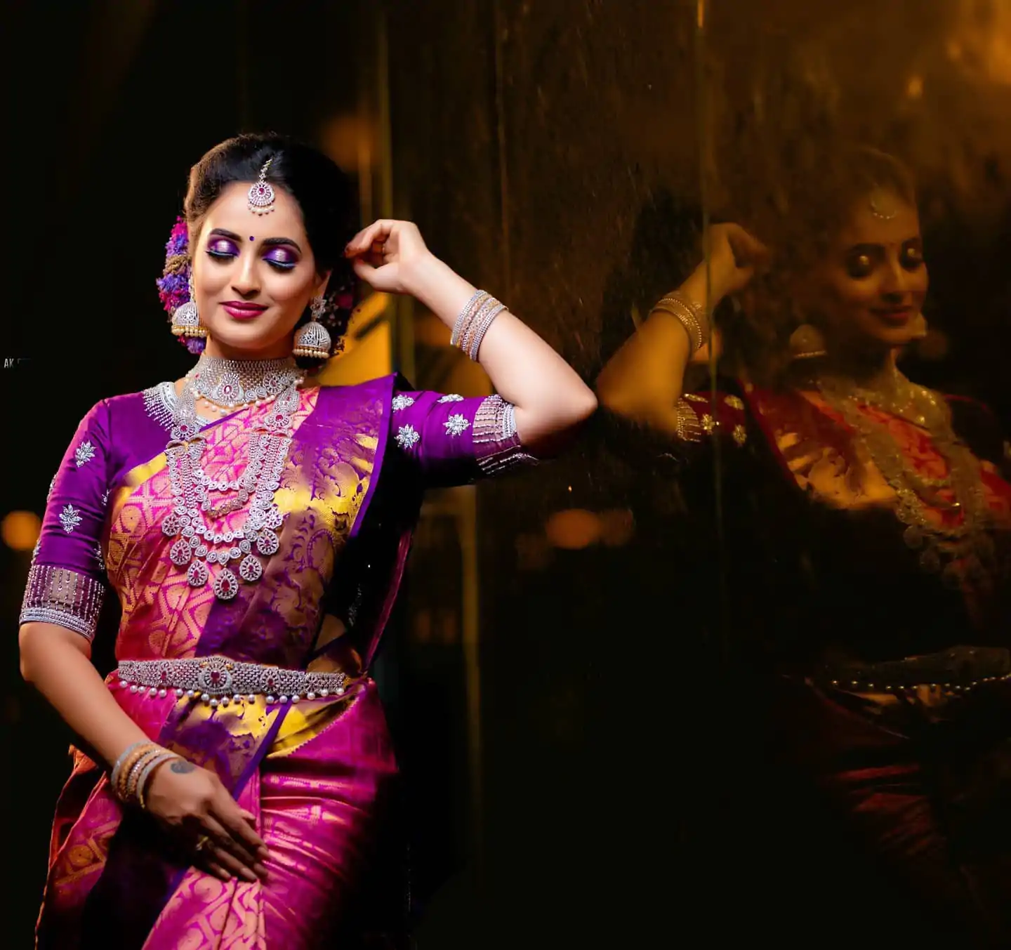 ES 8154 Pink Color Soft Lichi Silk Butti Work Saree Casual, Wedding, Party, Festive, Events Etc. Expected Delivery 4-6 Working Days @1499/- | Sarees, Bollywood Sarees, Creative Sarees, Designer Sarees, Embroidered Sarees, Ethnic Saree, Modern Digital sarees, Party Wear Sarees