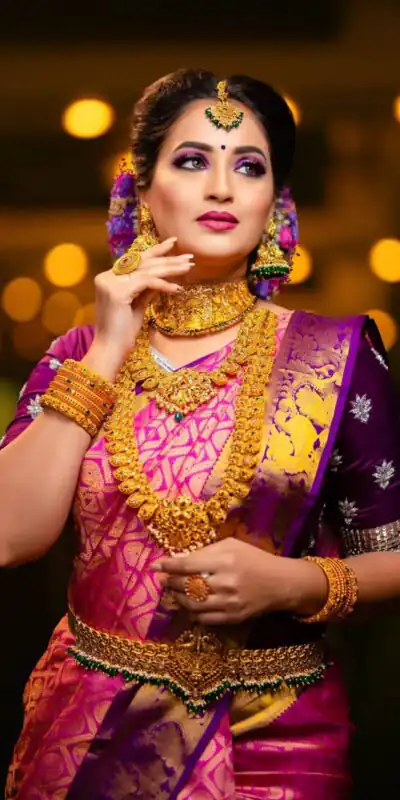 ES 8154 Pink Color Soft Lichi Silk Butti Work Saree Casual, Wedding, Party, Festive, Events Etc. Expected Delivery 4-6 Working Days @1499/- | Sarees, Bollywood Sarees, Creative Sarees, Designer Sarees, Embroidered Sarees, Ethnic Saree, Modern Digital sarees, Party Wear Sarees