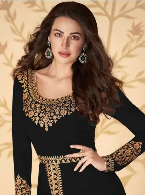 FC ASHIRWAD 7216 Black Color Georgette Embroidery Sharara Suit Wedding, Party, Festive Expected Delivery 4-6 Working Days  @2299/- | Jump Suits, Salwar suit, Designer Suits, Casual Suits, Creative suits, Palazzo Suits, Party Wear Suits, Patiala Suits, Straight Suits