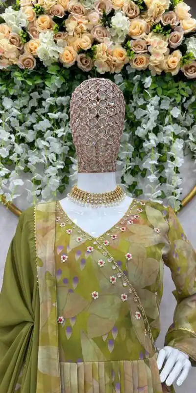 KD 1374 Green Color Georgette Silk Digital Printed Salwar Suit Casual, Party, Festive, Events Wedding Etc. Expected Delivery 4-6 Working Days @2049/- | Salwar suit, Designer Suits, Casual Suits, Creative suits, Palazzo Suits, Party Wear Suits, Straight Suits
