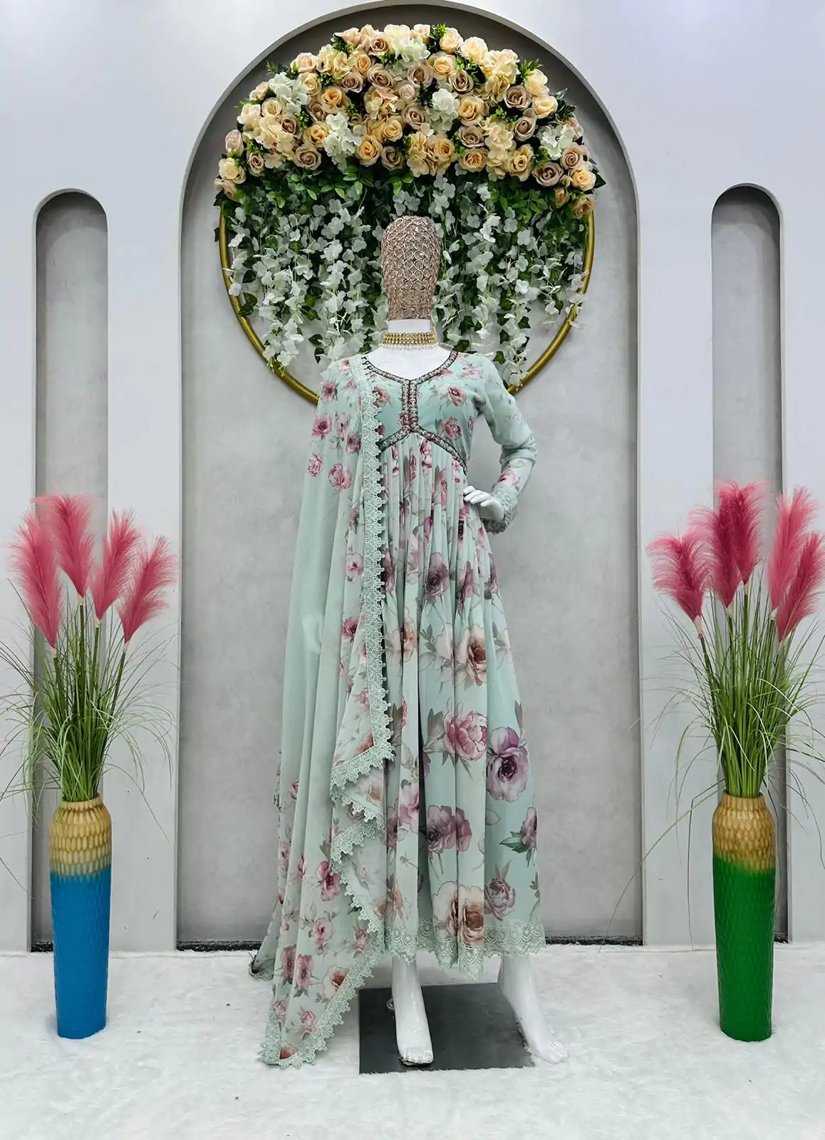 KD 1342 Light Blue Color Georgette Digital Printed Salwar Suit Casual, Party, Festive, Events Wedding Etc.  Expected Delivery 4-6 Working Days @2049/- | Salwar suit, Designer Suits, Casual Suits, Creative suits, Palazzo Suits, Party Wear Suits, Straight Suits