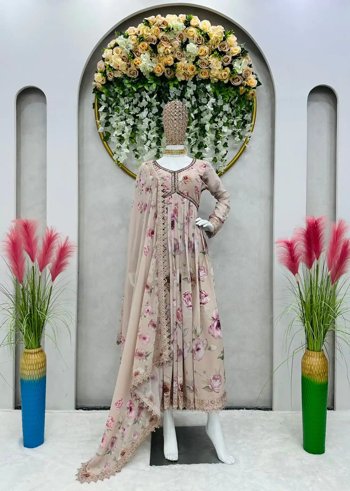 KD 1342 Light Grey Color Georgette Digital Printed Salwar Suit Casual, Party, Festive, Events Wedding Etc.  Expected Delivery 4-6 Working Days @2049/- | Salwar suit, Designer Suits, Casual Suits, Creative suits, Palazzo Suits, Party Wear Suits, Straight Suits