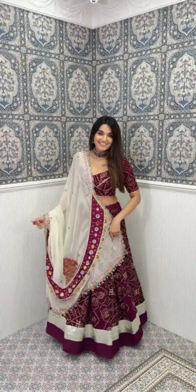 LG 613 Maroon Color Rayon Printed Silk Work Lehenga Choli Festive Party Wedding, Events etc. Delivery 4-6 Working Days @1999/- | Lehenga, Bollywood Lehenga, Creative Lehenga, Designer Lehenga, Embroidered Lehenga, Party Wear Lehenga