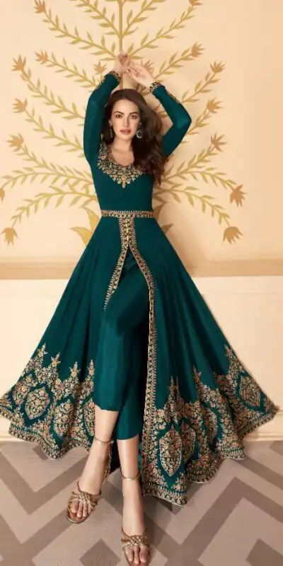 FC ASHIRWAD 7216 Color Georgette Embroidery Sharara Suit Wedding, Party, Festive Expected Delivery 4-6 Working Days  @2299/- | Jump Suits, Salwar suit, Designer Suits, Casual Suits, Creative suits, Palazzo Suits, Party Wear Suits, Patiala Suits, Straight Suits