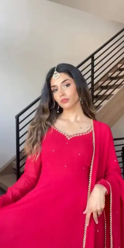  KD 1480 Pink Color Georgette Sequence Thread Work Anarakali Suite Casual, Wedding, Party, Festive, Events Etc. Expected Delivery 4-6 Working Days @1949/- | Anarkali Suits, Creative-Anarkali, Designer Anarkali, Embroidered Anarkali, Party Wear Anarkali