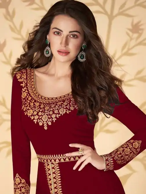 FC ASHIRWAD 7216 Red Color Georgette Embroidery Sharara Suit Wedding, Party, Festive Expected Delivery 4-6 Working Days  @2299/- | Jump Suits, Salwar suit, Designer Suits, Casual Suits, Creative suits, Palazzo Suits, Party Wear Suits, Patiala Suits, Straight Suits