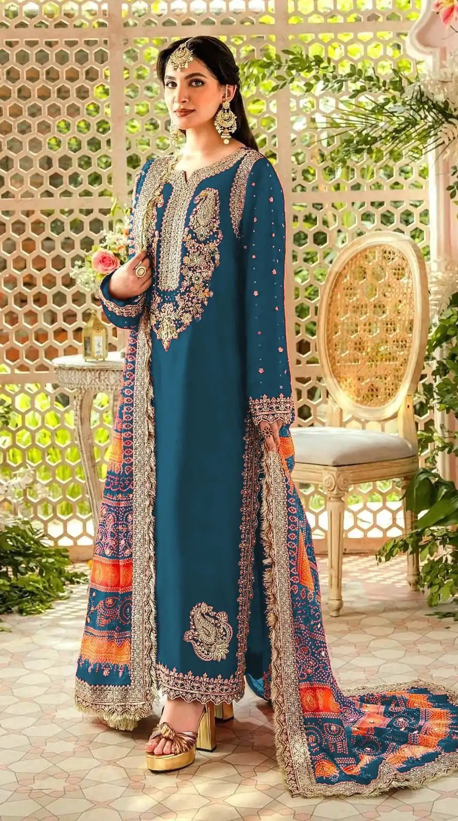 FC MARIA-A 1074 Blue Color Georgette Embroidery Work Salwar Suit Wedding, Party, Festive events, Expected Delivery  4-6 Working Days @2149 | Salwar suit, Designer Suits, Casual Suits, Creative suits, Palazzo Suits, Party Wear Suits, Patiala Suits, Straight Suits