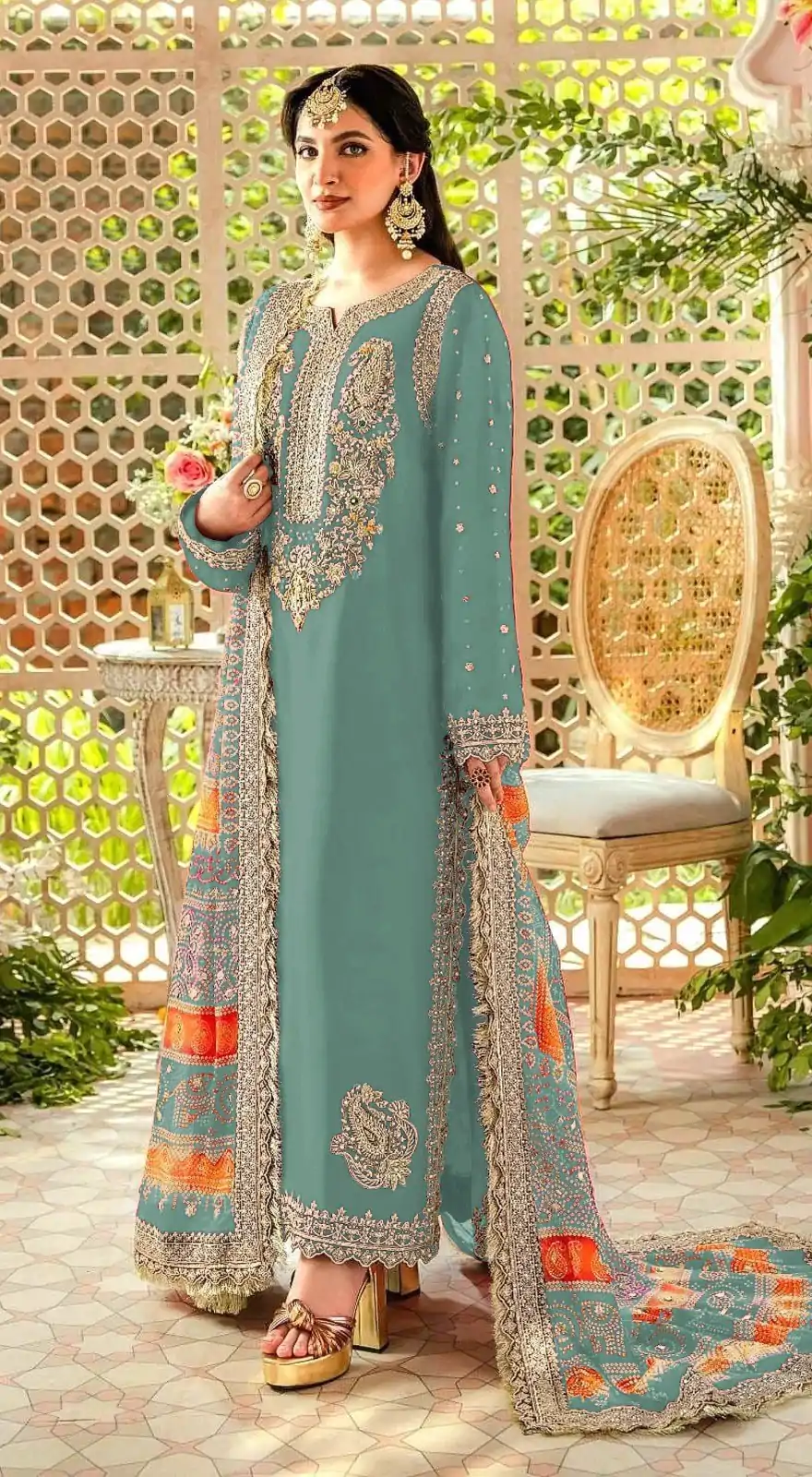 FC MARIA-A 1074 Light Blue Color Georgette Embroidery Work Salwar Suit Wedding, Party, Festive events, Expected Delivery  4-6 Working Days @2149 | Salwar suit, Designer Suits, Casual Suits, Creative suits, Palazzo Suits, Party Wear Suits, Patiala Suits, Straight Suits
