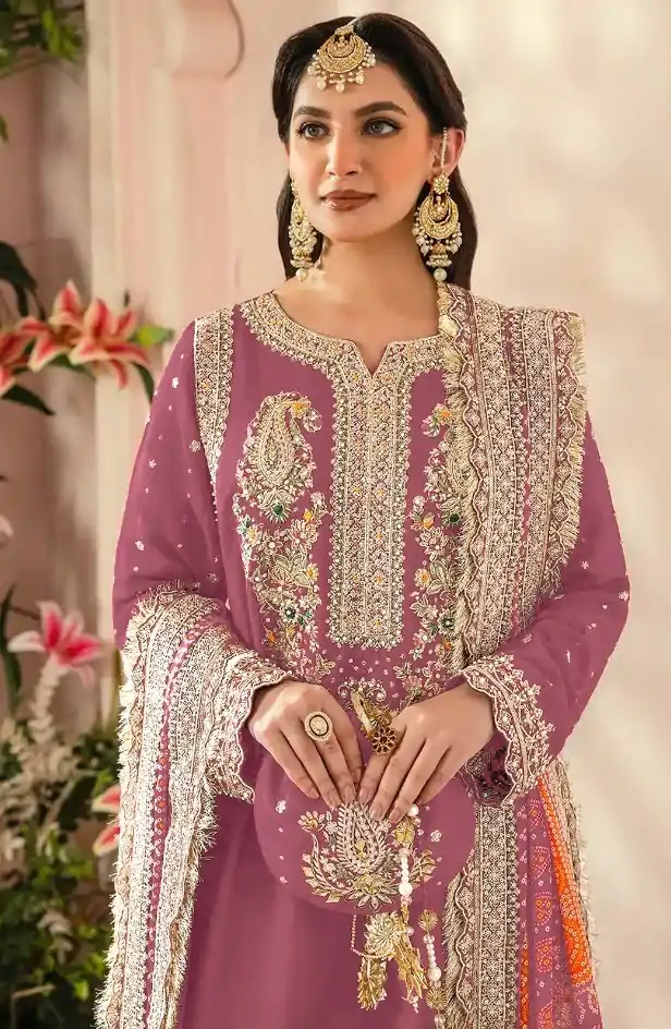 FC MARIA-A 1074 Pink Color Georgette Embroidery Work Salwar Suit Wedding, Party, Festive events, Expected Delivery  4-6 Working Days @2149 | Salwar suit, Designer Suits, Casual Suits, Creative suits, Palazzo Suits, Party Wear Suits, Patiala Suits, Straight Suits