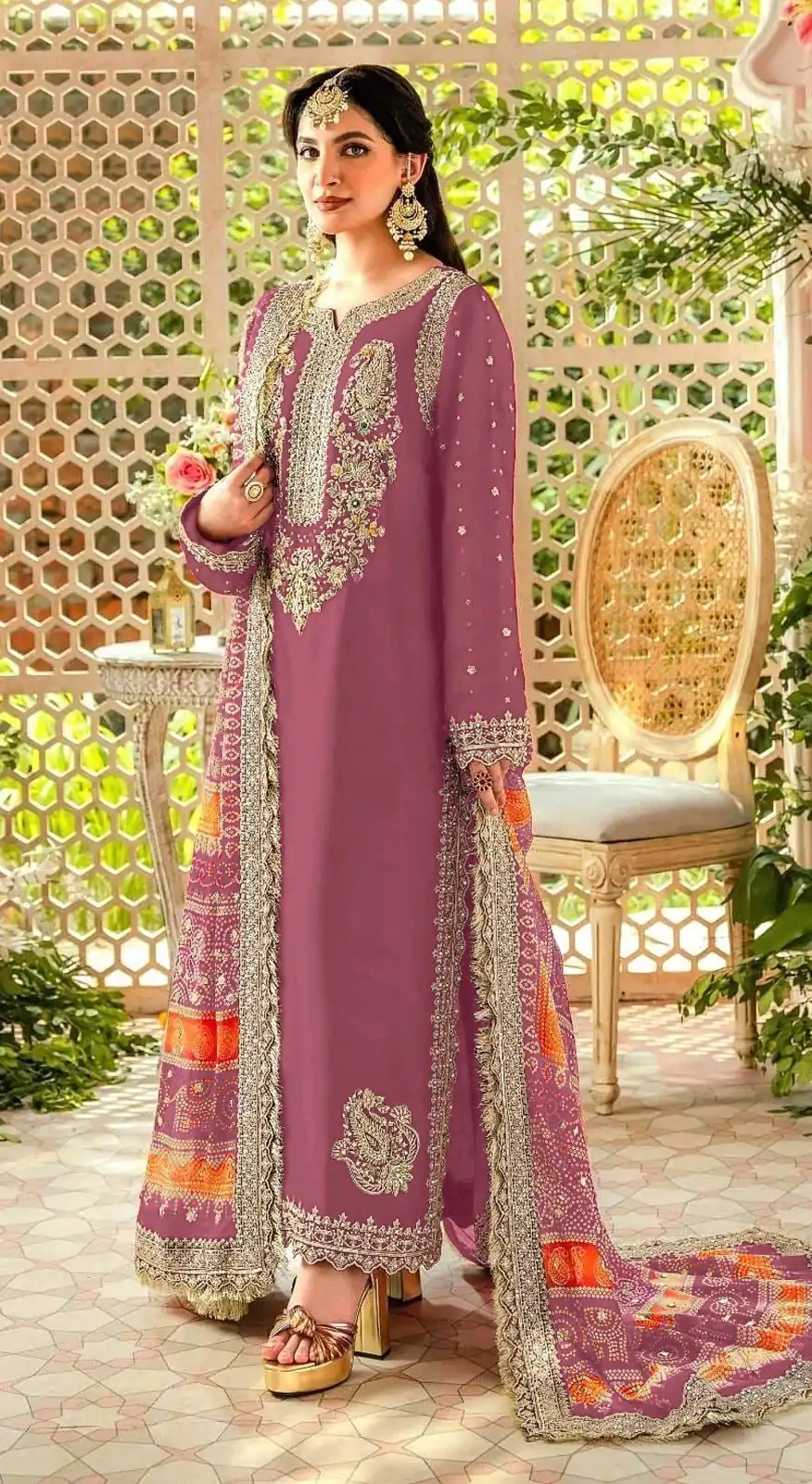 FC MARIA-A 1074 Pink Color Georgette Embroidery Work Salwar Suit Wedding, Party, Festive events, Expected Delivery  4-6 Working Days @2149 | Salwar suit, Designer Suits, Casual Suits, Creative suits, Palazzo Suits, Party Wear Suits, Patiala Suits, Straight Suits