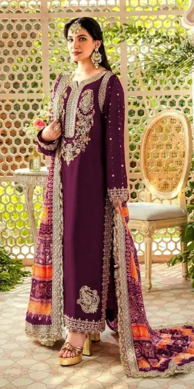 FC MARIA-A 1074 Purple Color Georgette Embroidery Work Salwar Suit Wedding, Party, Festive events, Expected Delivery  4-6 Working Days @2149 | Salwar suit, Designer Suits, Casual Suits, Creative suits, Palazzo Suits, Party Wear Suits, Patiala Suits, Straight Suits