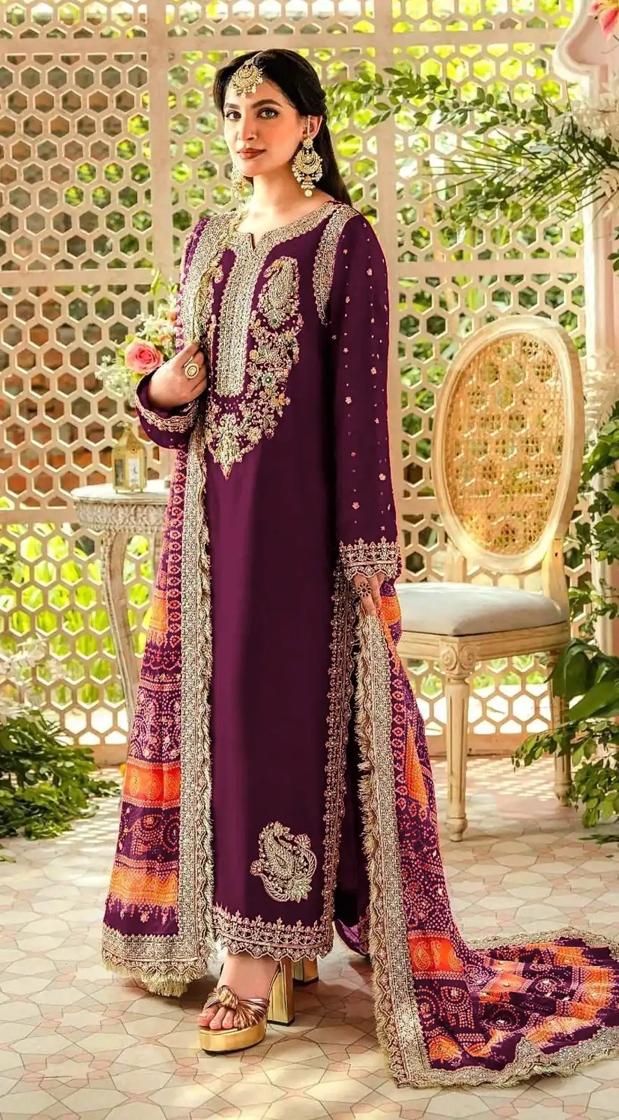 FC MARIA-A 1074 Purple Color Georgette Embroidery Work Salwar Suit Wedding, Party, Festive events, Expected Delivery  4-6 Working Days @2149 | Salwar suit, Designer Suits, Casual Suits, Creative suits, Palazzo Suits, Party Wear Suits, Patiala Suits, Straight Suits