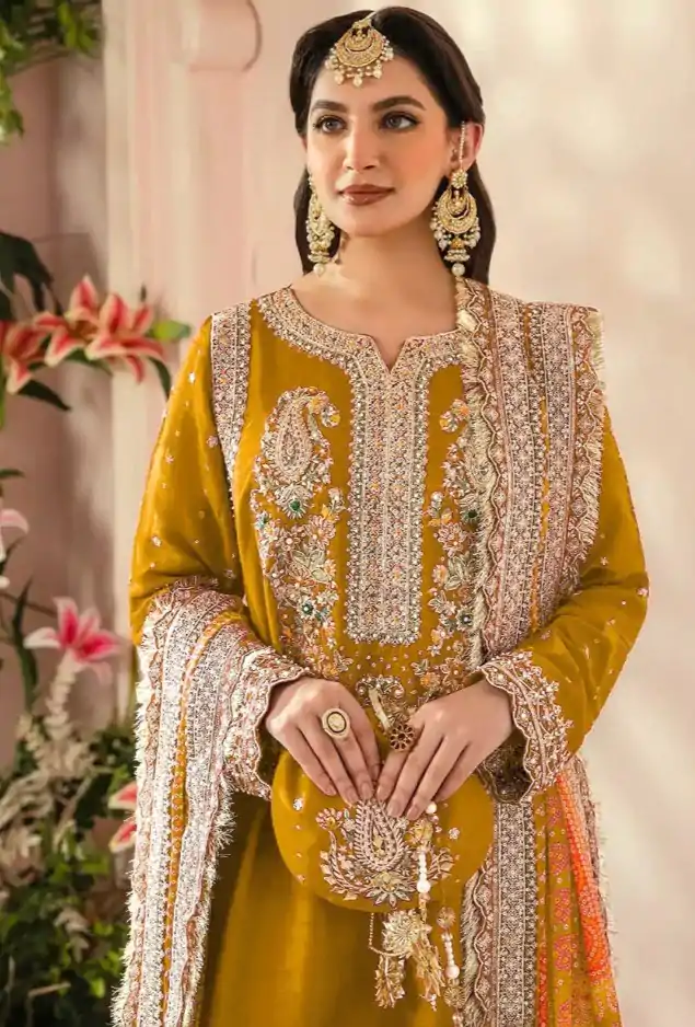 FC MARIA-A 1074 Yellow Color Georgette Embroidery Work Salwar Suit Wedding, Party, Festive events, Expected Delivery  4-6 Working Days @2149 | Salwar suit, Designer Suits, Casual Suits, Creative suits, Palazzo Suits, Party Wear Suits, Patiala Suits, Straight Suits