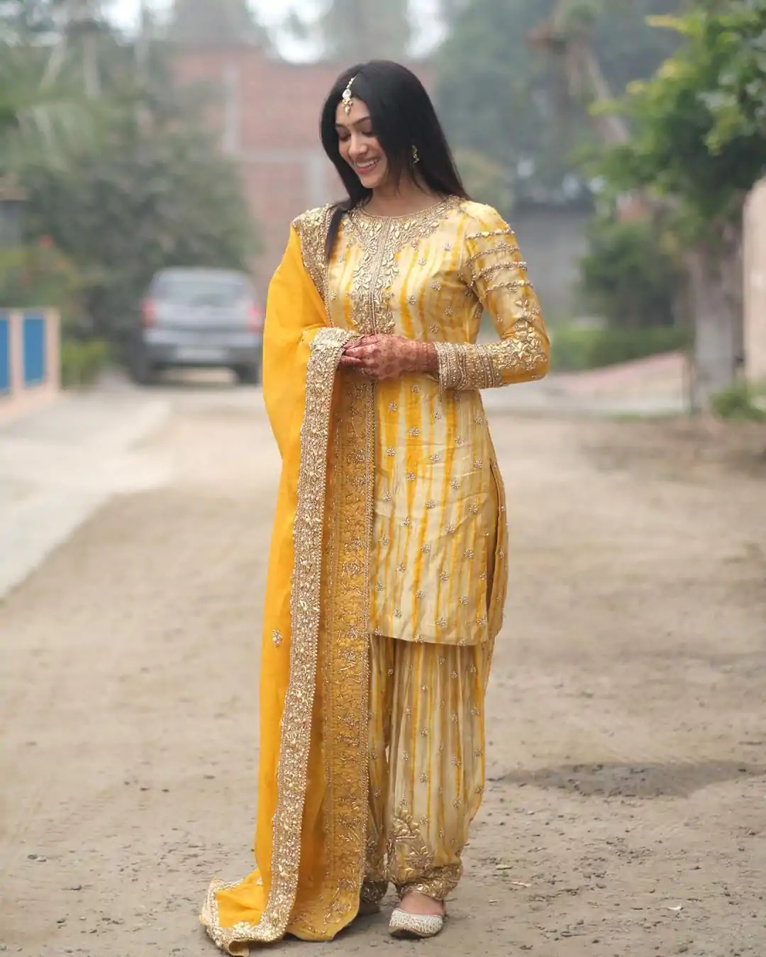 SSR 480 Yellow Color Chinnon Embroidery Sequence Salwar Suit Wedding, Party, Festive, Events Expected Delivery 4-6 Working Days @ 2499/- | Jump Suits, Salwar suit, Designer Suits, Casual Suits, Creative suits, Palazzo Suits, Party Wear Suits, Patiala Suits, Straight Suits