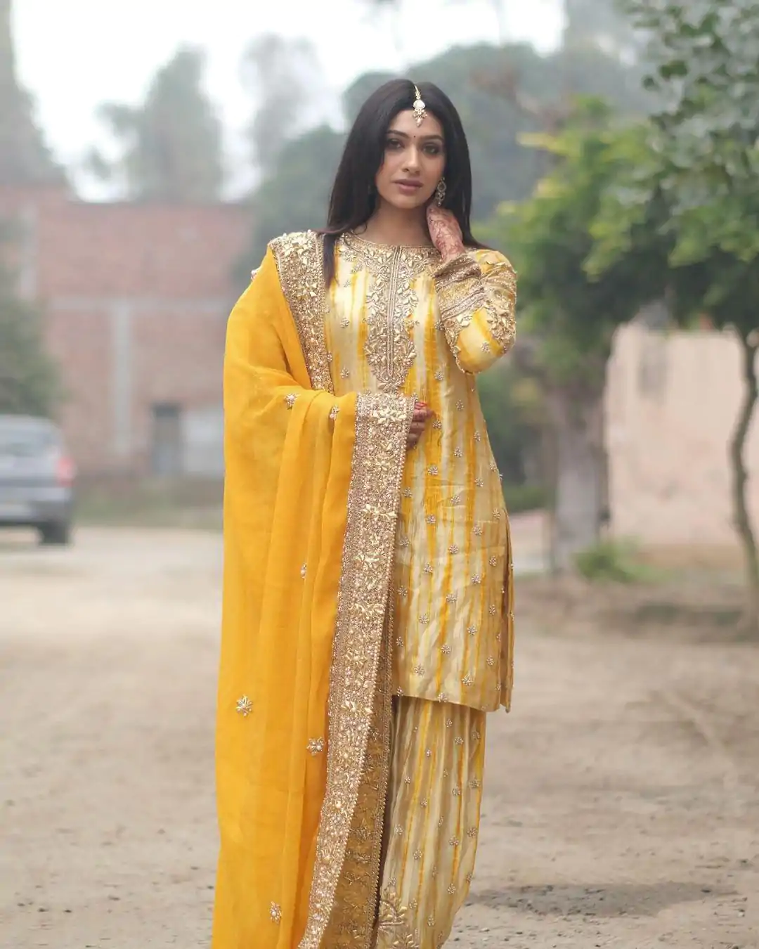 SSR 480 Yellow Color Chinnon Embroidery Sequence Salwar Suit Wedding, Party, Festive, Events Expected Delivery 4-6 Working Days @ 2499/- | Jump Suits, Salwar suit, Designer Suits, Casual Suits, Creative suits, Palazzo Suits, Party Wear Suits, Patiala Suits, Straight Suits
