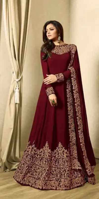FC TL 1701 Dark Maroon Color Georgette Cording Embroidery Sharara Suit Wedding, Party, Festive Expected Delivery 4-6 Working Days  @1749/- | Jump Suits, Salwar suit, Designer Suits, Casual Suits, Creative suits, Palazzo Suits, Party Wear Suits, Patiala Suits, Straight Suits