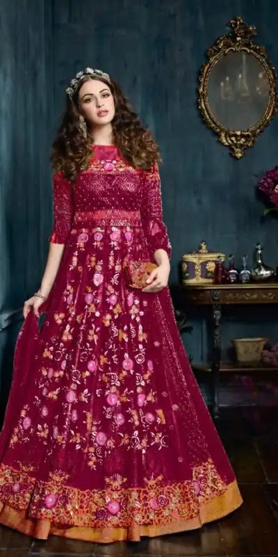 FC Zzoya Z-3 Maroon Color Net With Embroidery Stone Salwar Suit Wedding, Party, Festive events, Expected Delivery  4-6 Working Days @3049 | Salwar suit, Designer Suits, Casual Suits, Creative suits, Palazzo Suits, Party Wear Suits, Patiala Suits, Straight Suits
