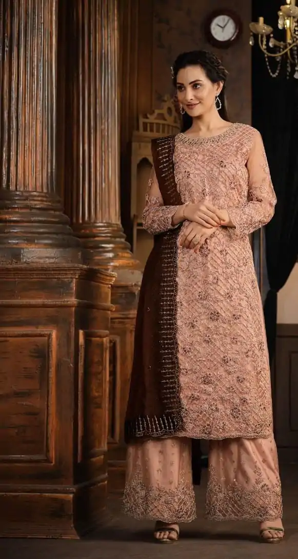 FC Vippul 5394 Onion Color Heavy Net Coding Sequence Embroidery Salwar Suit Wedding, Party, Festive events, Expected Delivery  4-6 Working Days @2849 | Salwar suit, Designer Suits, Casual Suits, Creative suits, Palazzo Suits, Party Wear Suits, Patiala Suits, Straight Suits