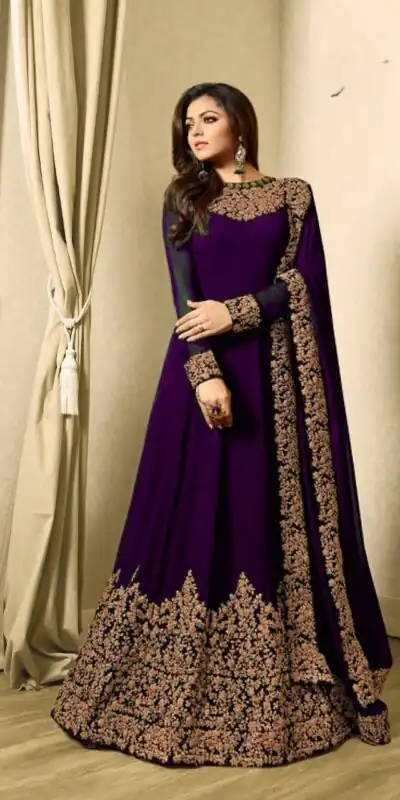 FC TL 1701 Violet Color Georgette Cording Embroidery Sharara Suit Wedding, Party, Festive Expected Delivery 4-6 Working Days  @1749/- | Jump Suits, Salwar suit, Designer Suits, Casual Suits, Creative suits, Palazzo Suits, Party Wear Suits, Patiala Suits, Straight Suits