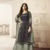 FC L.t 5401 Blue Color Jacquard Silk Georgette Diamond Sharara Suit Wedding, Party, Festive Expected Delivery 4-6 Working Days  @2999/- | Jump Suits, Salwar suit, Designer Suits, Casual Suits, Creative suits, Palazzo Suits, Party Wear Suits, Patiala Suits, Straight Suits