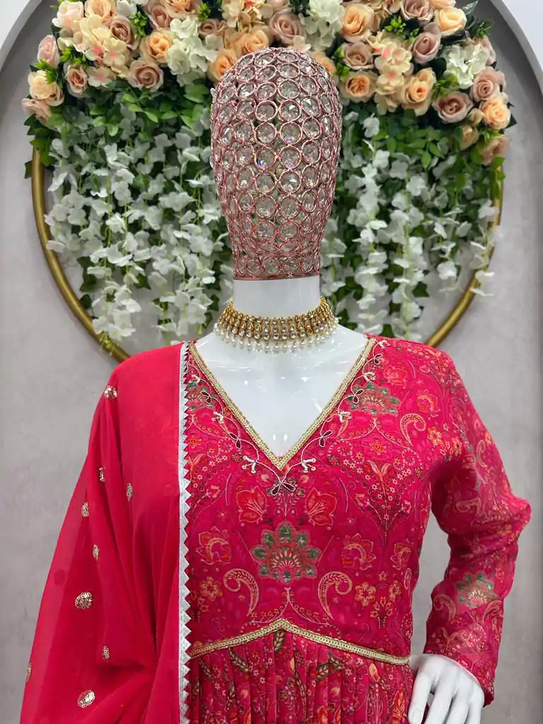 RTC 5575 Pink Color Foix Georgette Digital Printed Salwar Suit Wedding, Party, Festive, Events Etc. Expected Delivery 4-6 Working Days @2049/- | Salwar suit, Designer Suits, Casual Suits, Creative suits, Palazzo Suits, Party Wear Suits, Patiala Suits, Straight Suits