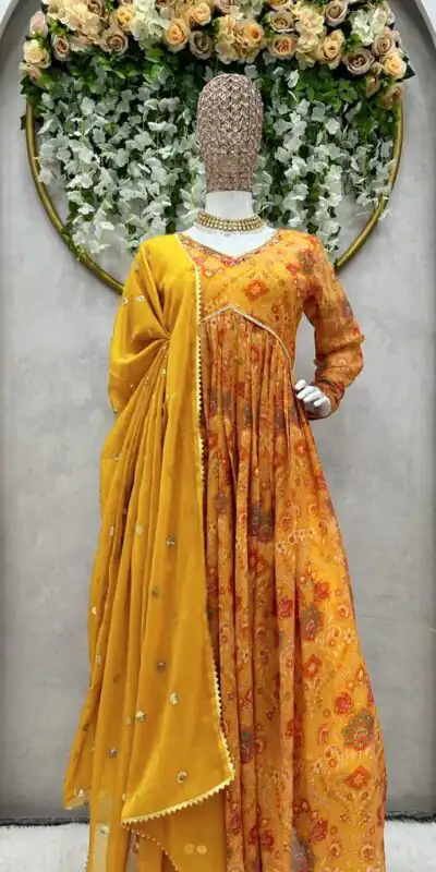 RTC 5575 Yellow Color Foix Georgette Digital Printed Salwar Suit Wedding, Party, Festive, Events Etc. Expected Delivery 4-6 Working Days @2049/- | Salwar suit, Designer Suits, Casual Suits, Creative suits, Palazzo Suits, Party Wear Suits, Patiala Suits, Straight Suits