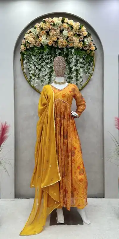 RTC 5575 Yellow Color Foix Georgette Digital Printed Salwar Suit Wedding, Party, Festive, Events Etc. Expected Delivery 4-6 Working Days @2049/- | Salwar suit, Designer Suits, Casual Suits, Creative suits, Palazzo Suits, Party Wear Suits, Patiala Suits, Straight Suits