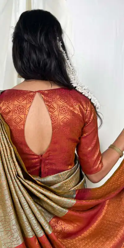 YNF 7415 Green Color Kanchi Weaves Zari Weaving Work Saree Casual Party Wear, Wedding, Events Etc. Expected Delivery 4-6 Working Days @1749 | Sarees, Bollywood Sarees, Creative Sarees, Designer Sarees, Embroidered Sarees, Ethnic Saree, Modern Digital sarees, Party Wear Sarees