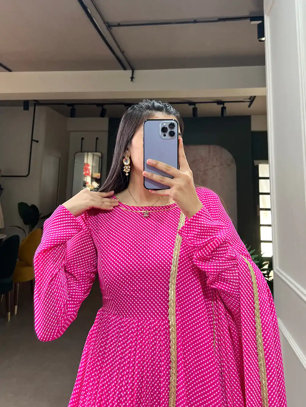 YNF 5006 Pink Color Georgette Printed Weaving Work Gown Casual, Wedding, Festive, Events, Designer Party Wear, Delivery 4-6 Working Days @1999 | Gowns, Bollywood Gowns, Creative Gowns, Designer Gowns, Embroidered Gowns, Party Wear Gowns