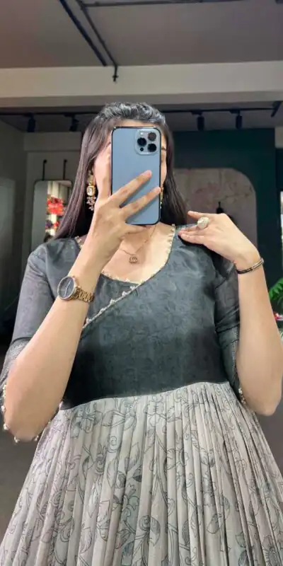 YNF 5021 Grey Color Tussar Silk Printed Weaving Border Gown Casual, Wedding, Festive, Events, Designer Party Wear, Delivery 4-6 Working Days @1749 | Gowns, Bollywood Gowns, Creative Gowns, Designer Gowns, Embroidered Gowns, Party Wear Gowns