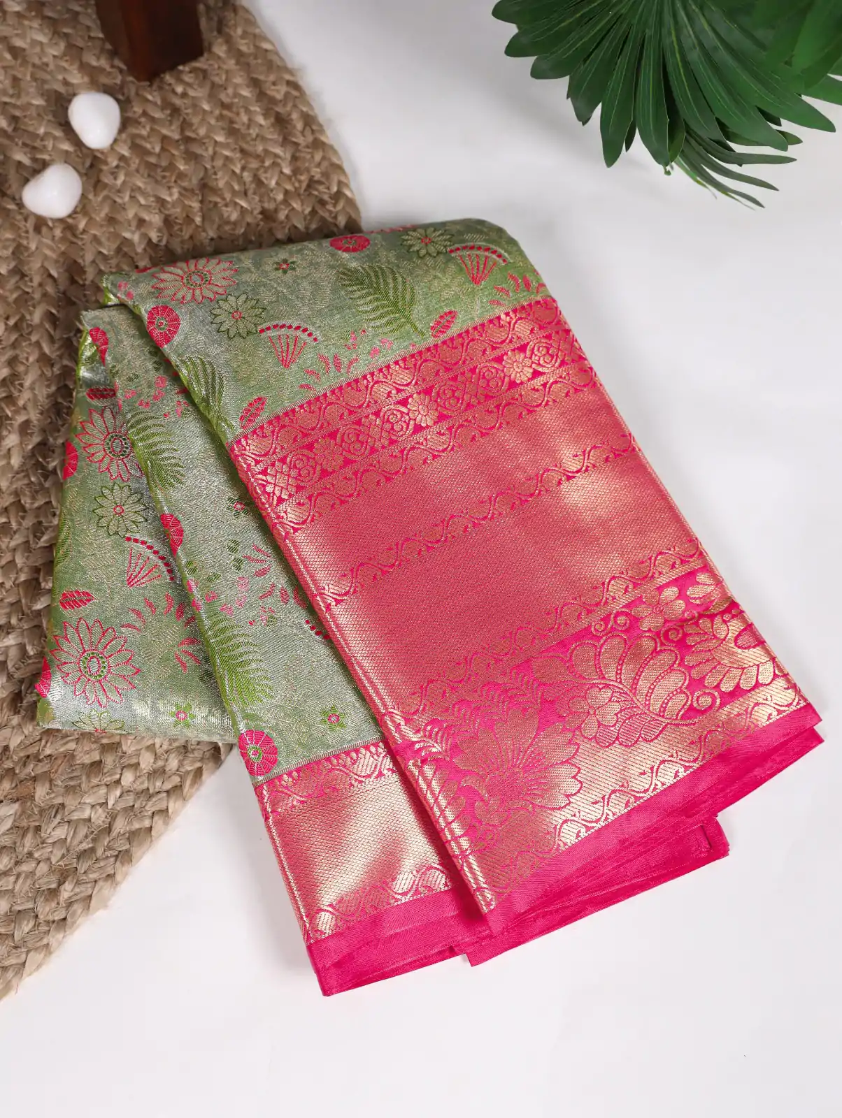 YNF 7414 Green Color Jacquard Silk Zari Weaving Work Saree Casual Party Wear, Wedding, Events Etc. Expected Delivery 4-6 Working Days @3499/- | Sarees, Bollywood Sarees, Creative Sarees, Designer Sarees, Embroidered Sarees, Ethnic Saree, Modern Digital sarees, Party Wear Sarees