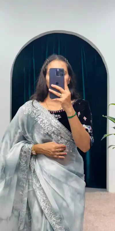 ST 480 White Color Burberry Blooming Embroidery Zari Saree Casual, Wedding, Party, Festive, Events Etc. Expected Delivery 4-6 Working Days @2449/- | Sarees, Bollywood Sarees, Creative Sarees, Designer Sarees, Embroidered Sarees, Ethnic Saree, Modern Digital sarees, Party Wear Sarees