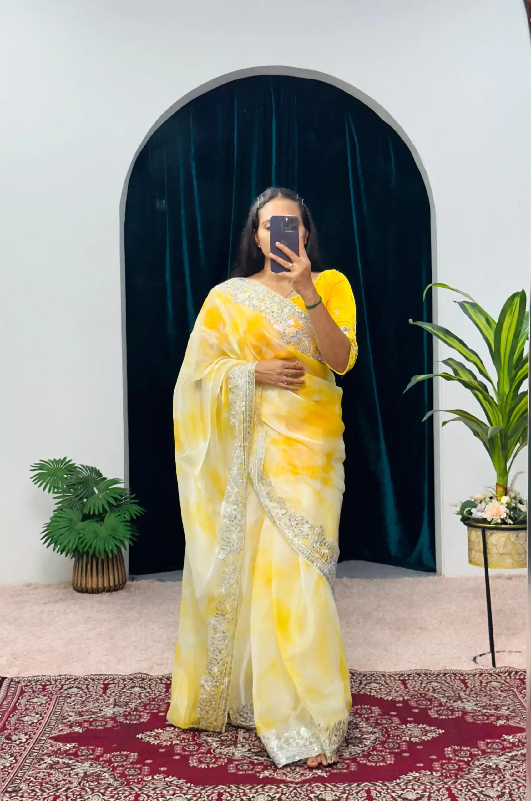 ST 480 Yellow Color Burberry Blooming Embroidery Zari Saree Casual, Wedding, Party, Festive, Events Etc. Expected Delivery 4-6 Working Days @2449/- | Sarees, Bollywood Sarees, Creative Sarees, Designer Sarees, Embroidered Sarees, Ethnic Saree, Modern Digital sarees, Party Wear Sarees