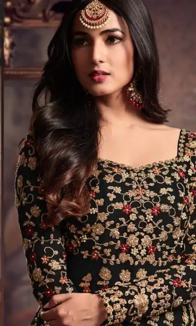 FC 5608 Black Color Heavy Net Embroidery Sequence Salwar Suit Wedding, Party, Festive events, etc.  Expected Delivery  4-6 Working Days @3199/- | Jump Suits, Salwar suit, Designer Suits, Casual Suits, Creative suits, Palazzo Suits, Party Wear Suits, Patiala Suits, Straight Suits