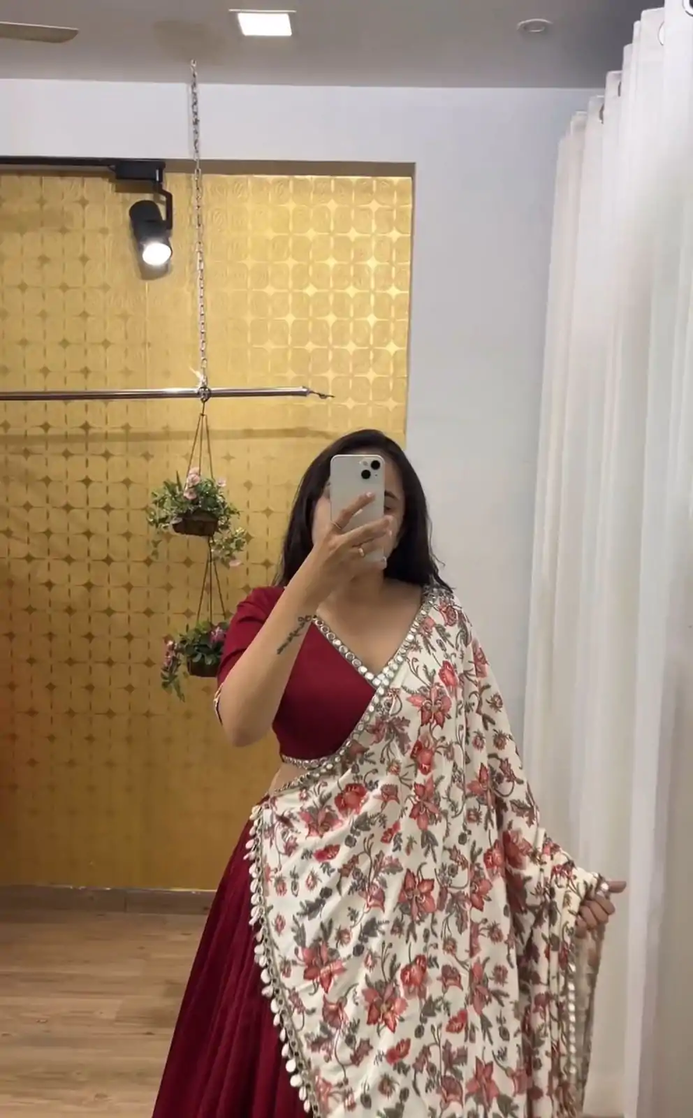 PC N06 Maroon Color Pure Cotton Sequence Lehenga Choli Casual, Party Wear, Events, Festivals Wear Expected Delivery 4-6 Working Days @2179/- | Lehenga, Bollywood Lehenga, Creative Lehenga, Designer Lehenga, Embroidered Lehenga, Party Wear Lehenga