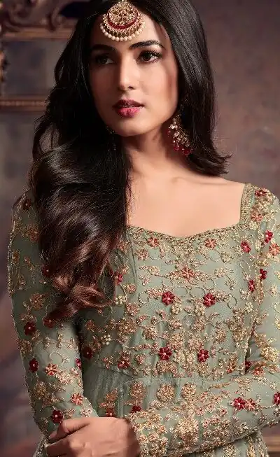 FC 5608 Pista Color Heavy Net Embroidery Sequence Salwar Suit Wedding, Party, Festive events, etc.  Expected Delivery  4-6 Working Days @3199/- | Jump Suits, Salwar suit, Designer Suits, Casual Suits, Creative suits, Palazzo Suits, Party Wear Suits, Patiala Suits, Straight Suits