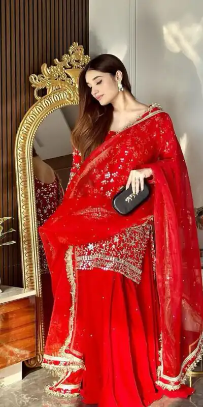 RTC 5621 Red Color Georgette Thread With Sequence Salwar Suit Wedding, Party, Festive, Events Etc. Expected Delivery 4-6 Working Days @2049/- | Jump Suits, Salwar suit, Designer Suits, Casual Suits, Creative suits, Palazzo Suits, Party Wear Suits, Patiala Suits, Straight Suits