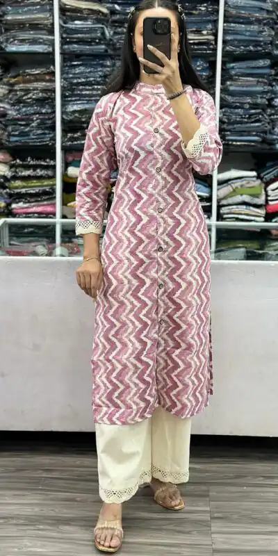 MJF 628 Purple Color Cameric Cotton Wid Stitch Button Kurti  Wedding, Party, Festive, Events Etc. Expected 4-6 Working Days @1399/- | Kurti, Bollywood Kurti, Creative Kurtis, Designer Kurti, Party Wear Kurti, Selfie Kurti, Straight Suits