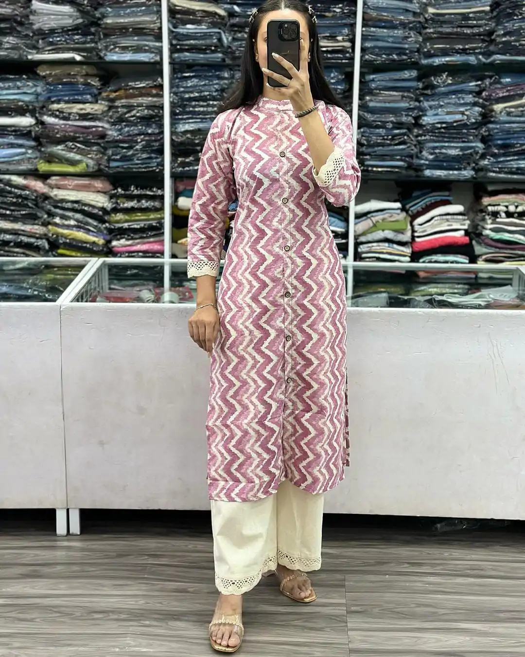 MJF 628 Purple Color Cameric Cotton Wid Stitch Button Kurti  Wedding, Party, Festive, Events Etc. Expected 4-6 Working Days @1399/- | Kurti, Bollywood Kurti, Creative Kurtis, Designer Kurti, Party Wear Kurti, Selfie Kurti, Straight Suits