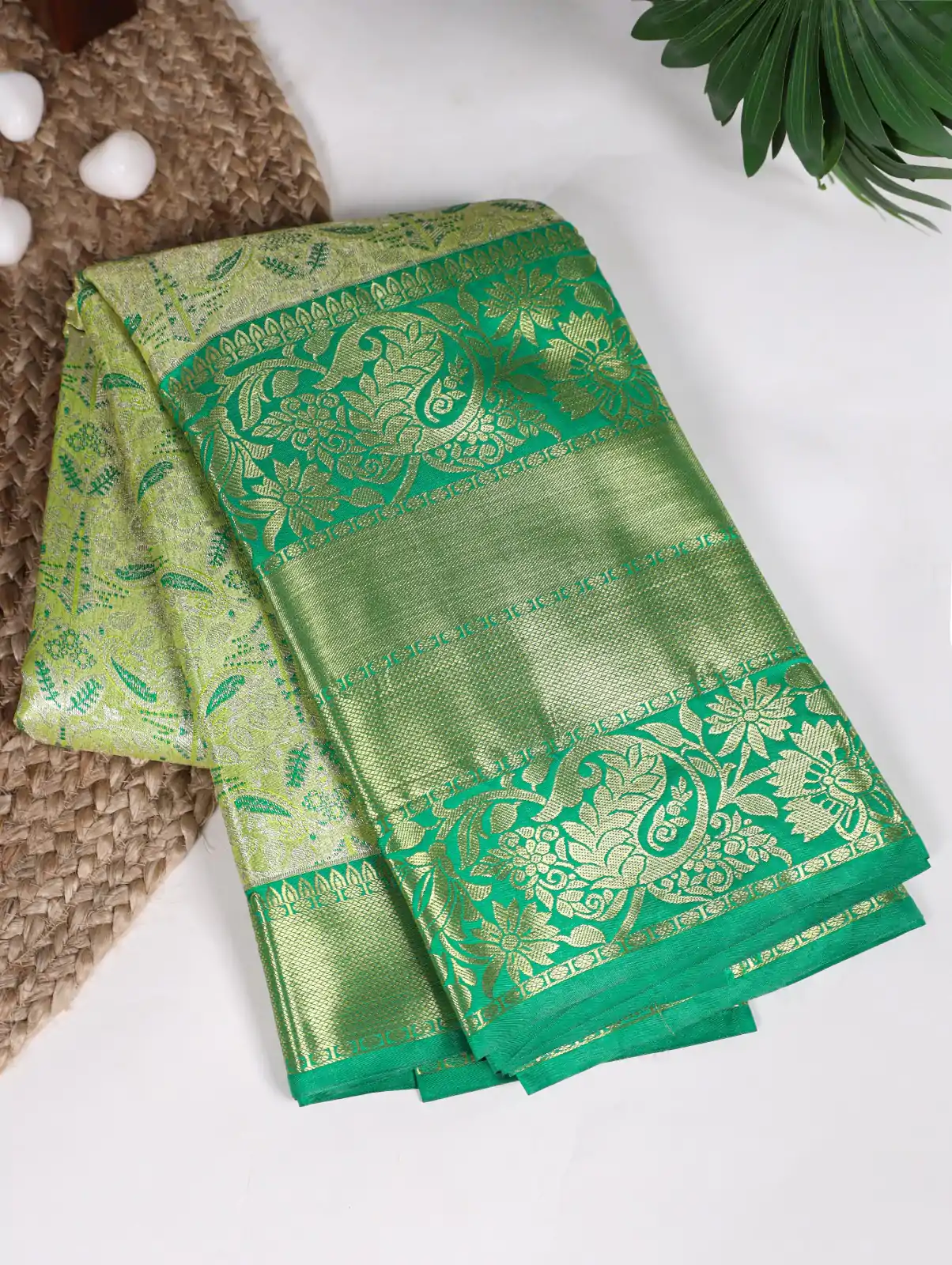YNF 7415 Green Color Jacquard Silk Zari Weaving Work Saree Casual Party Wear, Wedding, Events Etc. Expected Delivery 4-6 Working Days @3999 | Sarees, Bollywood Sarees, Creative Sarees, Designer Sarees, Embroidered Sarees, Ethnic Saree, Modern Digital sarees, Party Wear Sarees